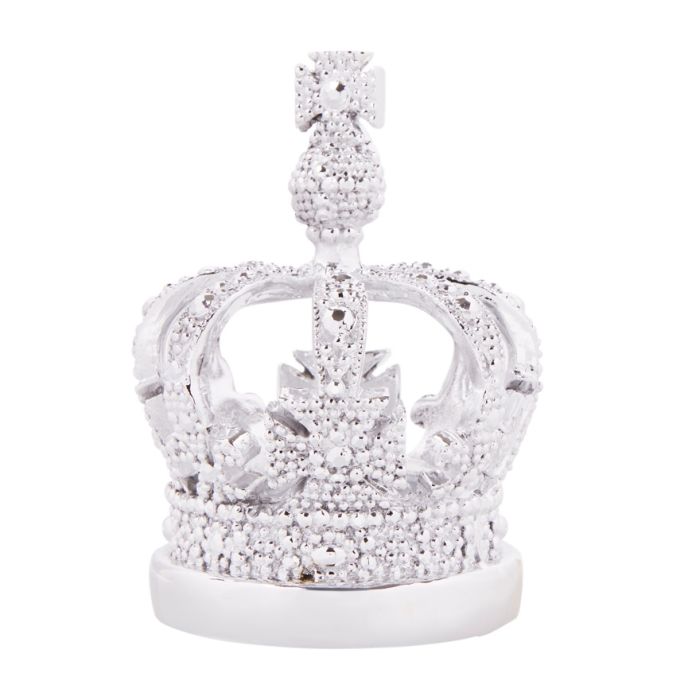 Crown of India silver crown ornament 